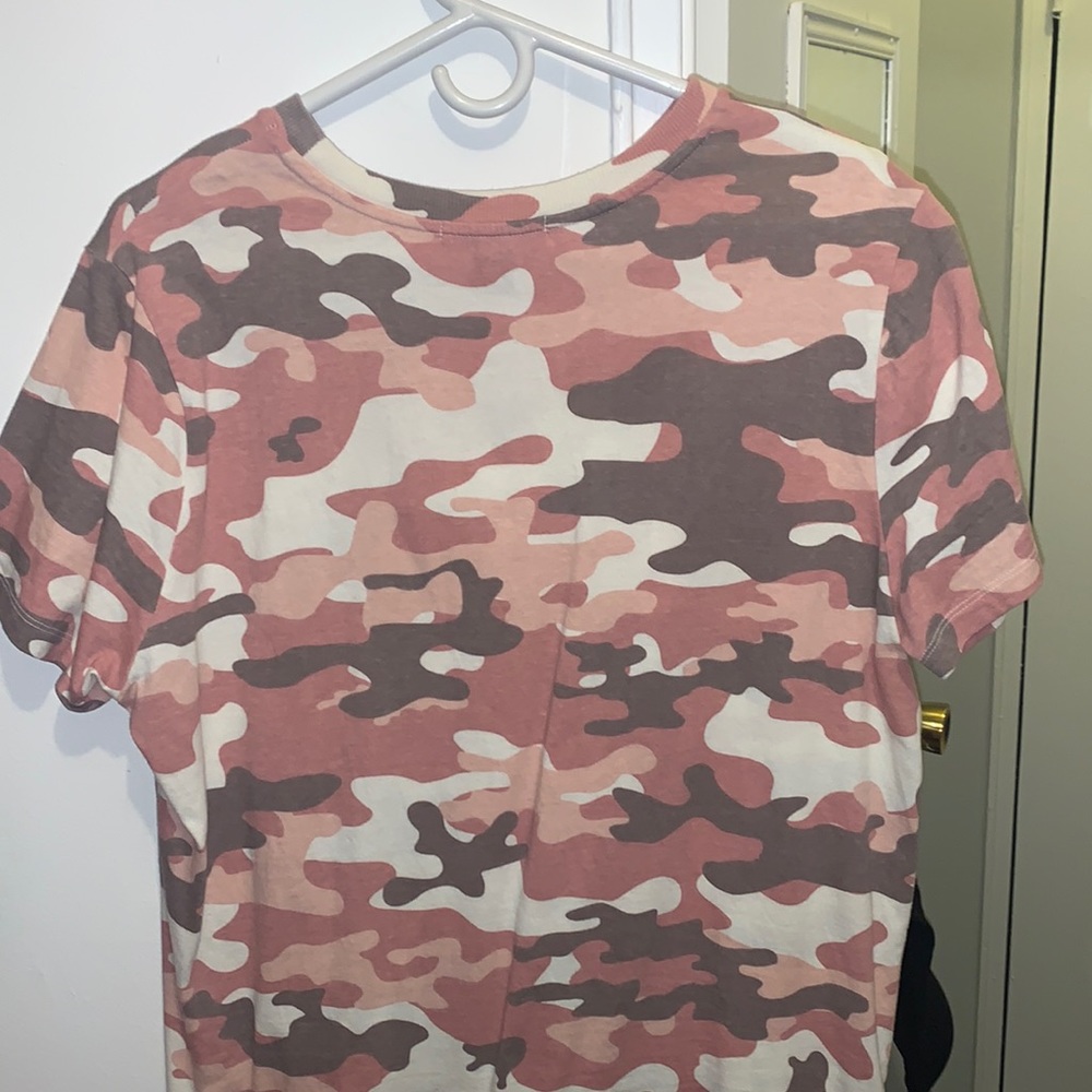 Pink Camo Tshirt dress
